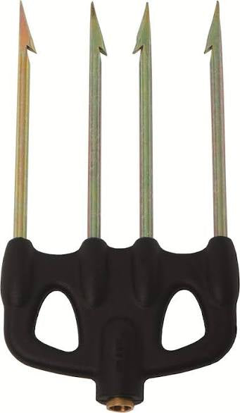 Fiocina Cressi Steel Multiprong a 4 punte in acciaio temperato con alette
